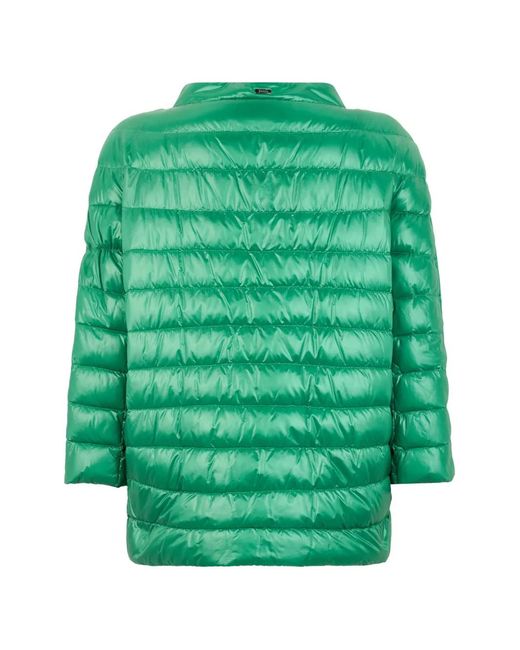 Herno Green Quilted Padded Jacket