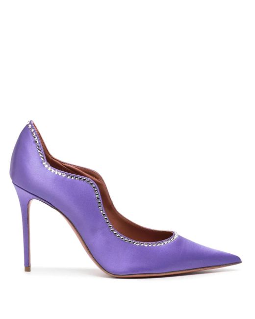 Escarpins Romy À Bout Pointu AMINA MUADDI en coloris Purple