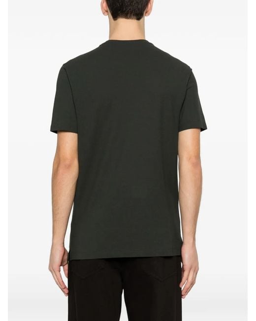 Zanone Green Roubd-Neck T-Shirt for men