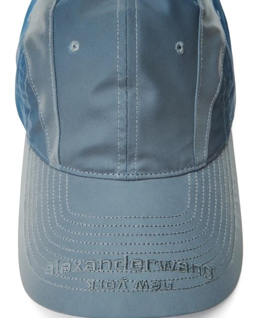 Alexander Wang Blue Gradient Reflective Sport Cap