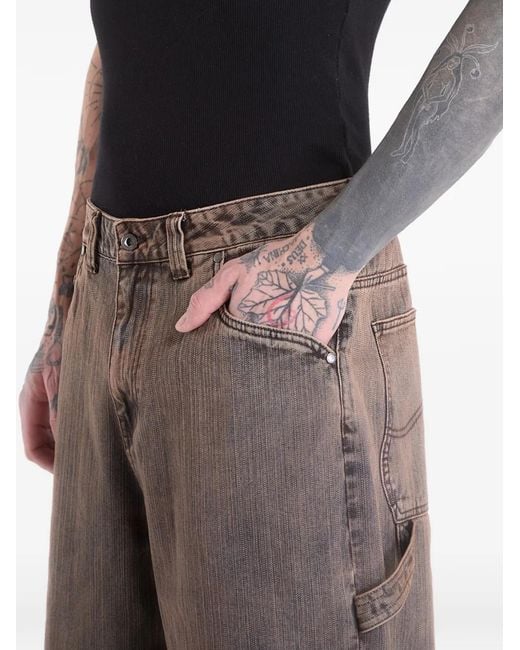 Dime Gray Short En Jean for men