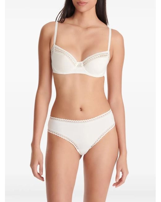 Eres White Jump Padded Bra