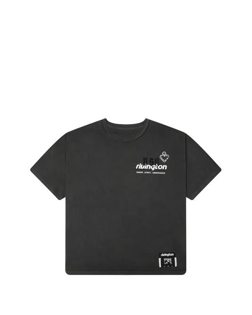 RIVINGTON roi Rebis Black Membership Uso T-Shirt for men
