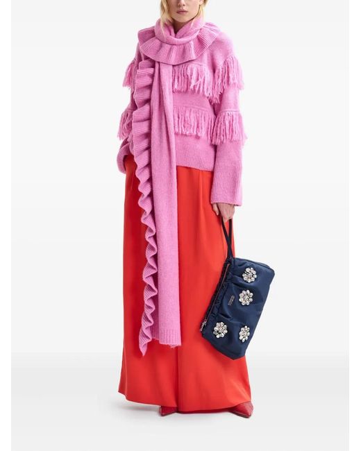 Sciarpa Jamboree di Essentiel Antwerp in Pink