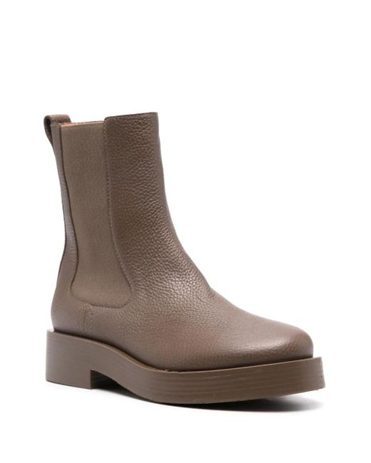 Casadei Brown Status Beatles Boots Shoes