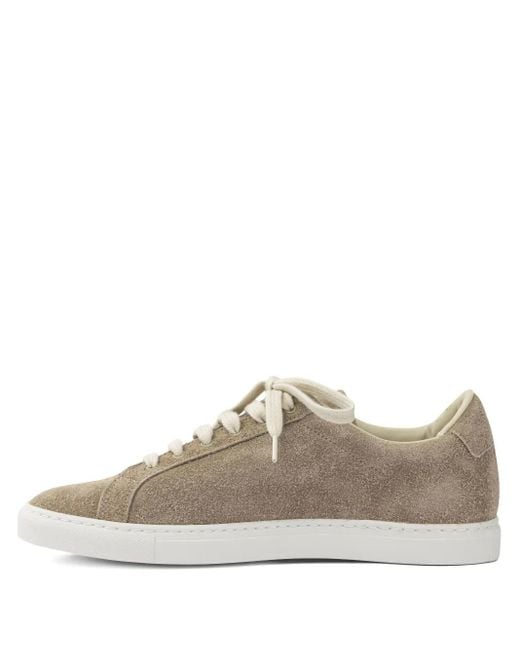 Common Projects White Achilles Suede Sneakers