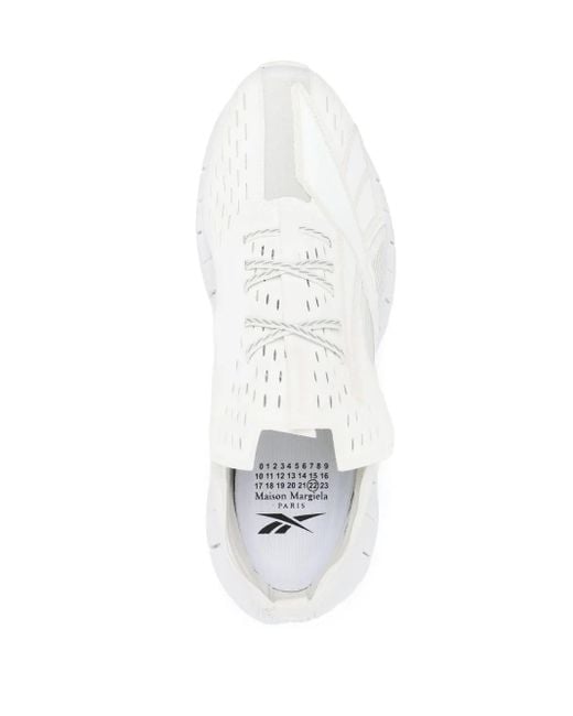 Reebok White X Maison Margiela Zig 3D Storm Sneakers for men