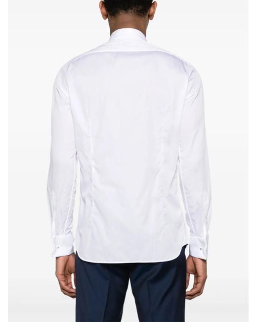 Tagliatore White Shirt for men