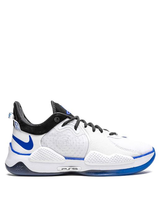 X Sony PlayStation baskets Pg 5 Caoutchouc Nike pour homme en coloris Blanc  - Lyst