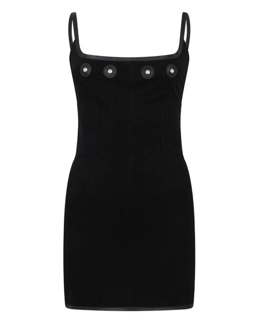 DSquared² レディース ブラック スタッズ ミニドレスの通販はau PAY