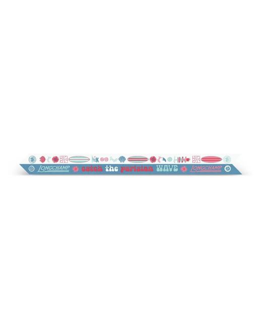 Longchamp White Printed Headband