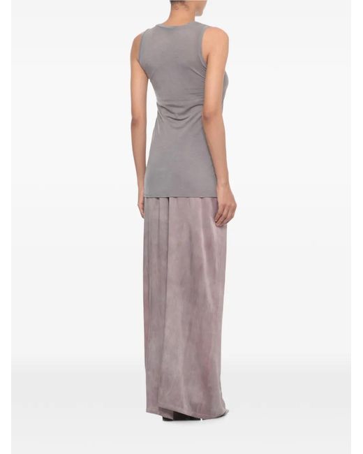Avant Toi Gray Scoop-Neck Vest