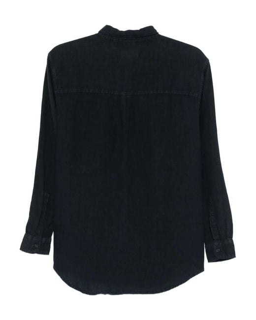 Superdry Blue Buttoned Linen Shirt