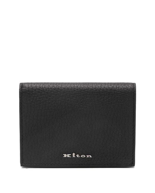 メンズ Kiton カードケース Black