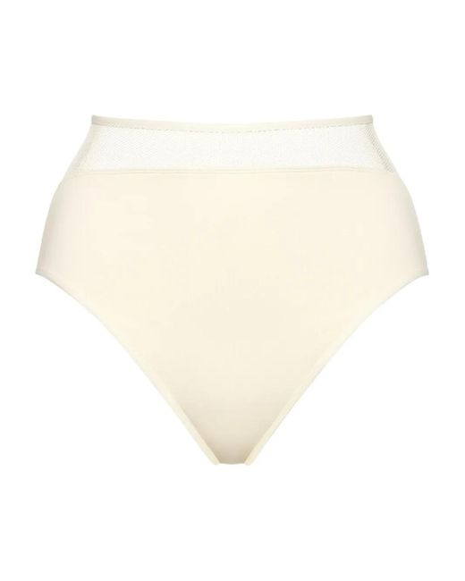 Eres White Gloire High-Waisted Bikini Briefs