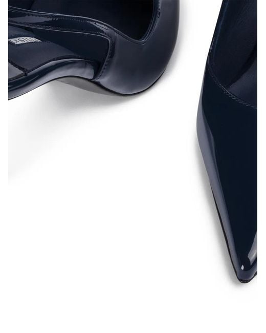 Le Silla Blue Bella Slingback Heeled Pumps