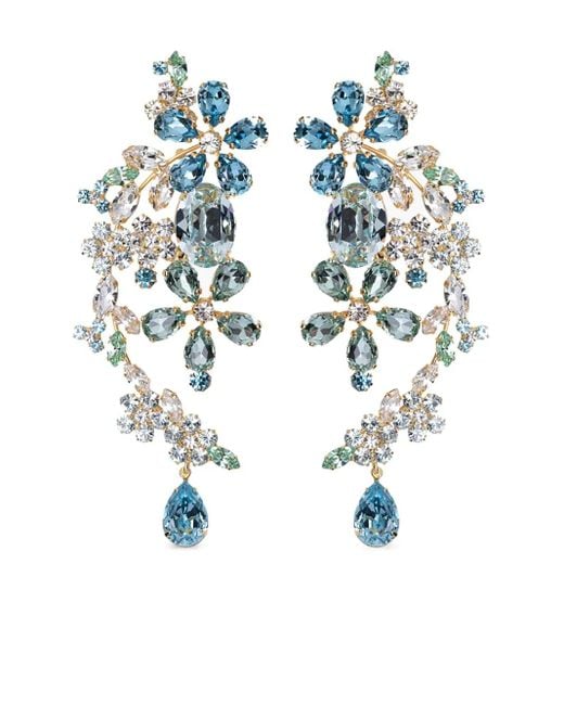 Pendientes Bellemy Jennifer Behr de color White