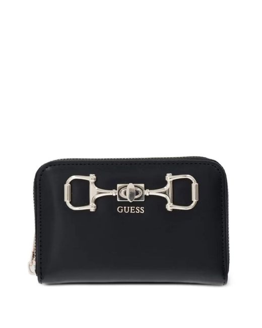 Guess Black Janie Horsebit Wallet