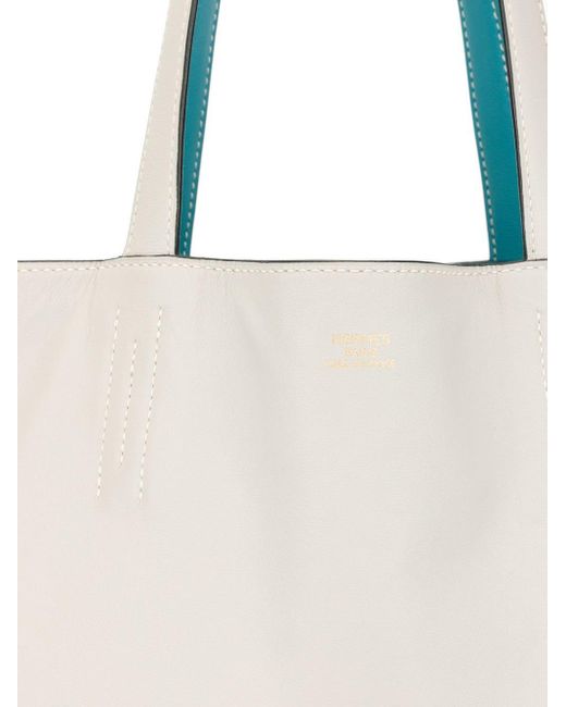 Hermes Double Sens Tote Veau Sikkim 28 at 1stDibs