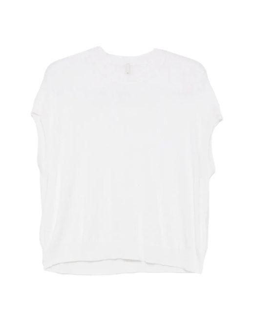 Boboutic White Short-Sleeve Crew-Neck T-Shirt
