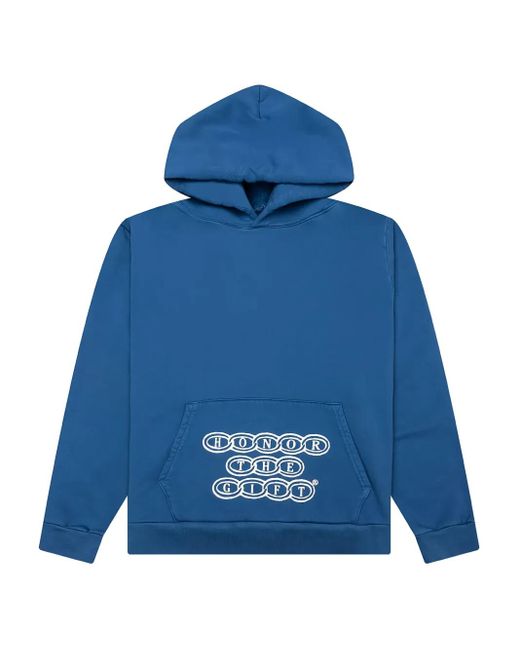 メンズ Honor The Gift ロゴ パーカー Blue