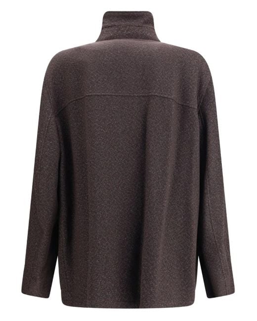 Brunello Cucinelli Brown Patch Pocket Jacket for men
