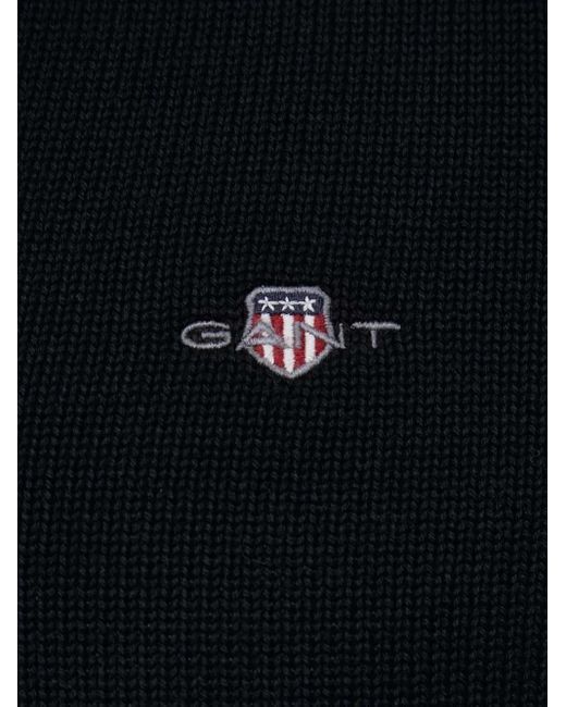 Gant Pullover mit Reißverschluss in Black für Herren