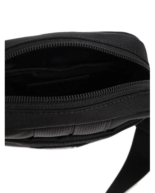 KENZO Black Explorer Logo-Detail Messenger Bag for men