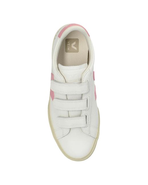 Veja White Recife Touch-Strap Sneakers