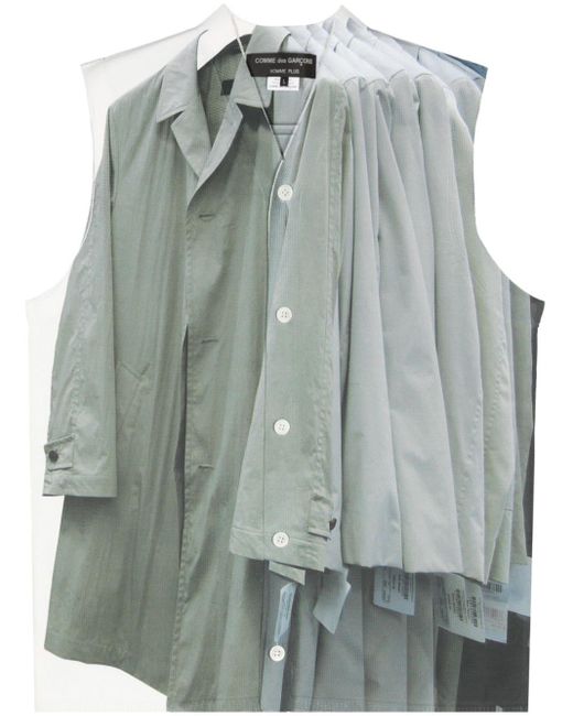 Graphic-print vest Comme des Garçons de hombre de color Green