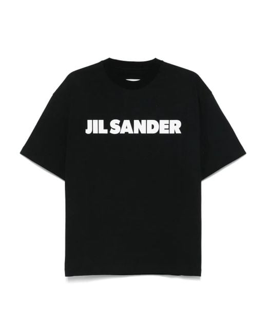 Jil Sander コットン Tシャツ Black