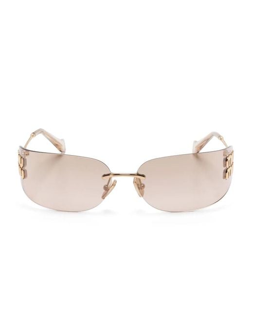 Miu Miu Pink Aube Sunglasses