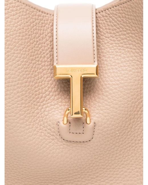 Tom Ford Natural Monarch Shoulder Bag