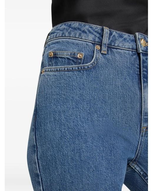 Cinq À Sept Blue Stevie Flared-Leg Jeans