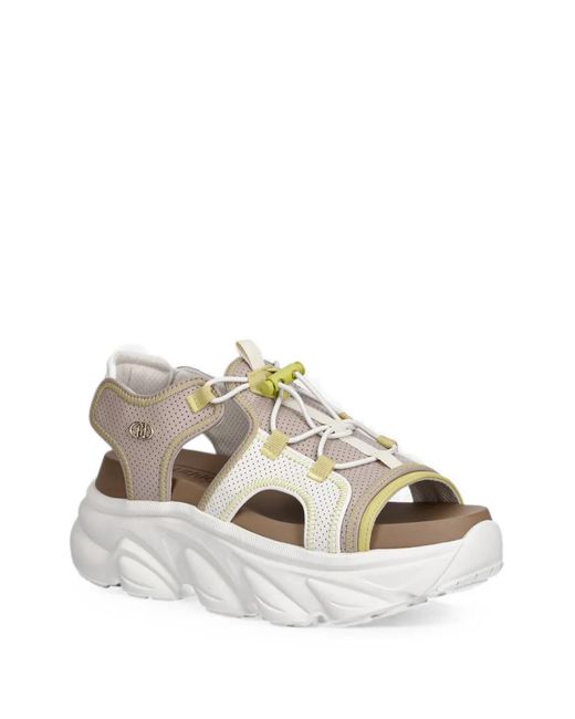 Liu Jo White Steffy Drawstring Sandals