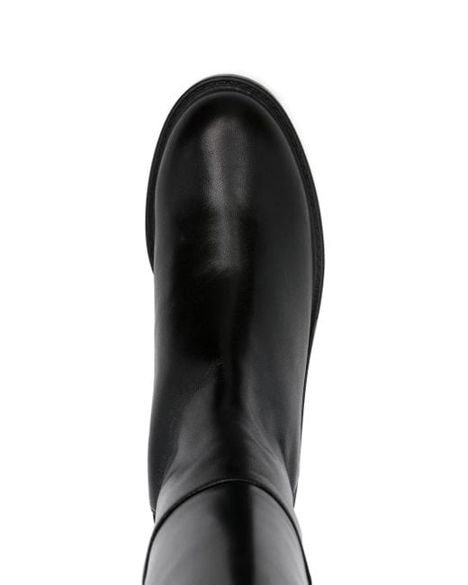 Botas altas con tacón de 40 mm Stuart Weitzman de color Black