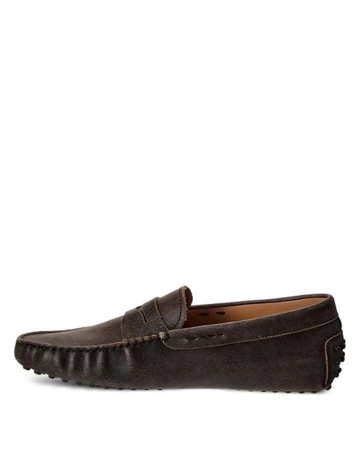 Tod's White Penny Loafers for men