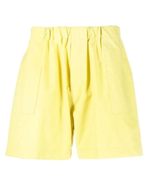 Mackintosh Yellow Captain Elasticated Waistband Shorts for men