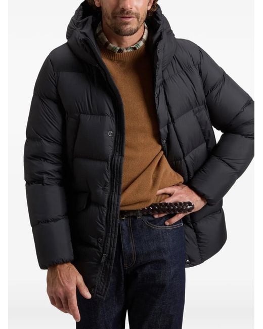 Woolrich Black Cloud Davis Padded Jacket for men