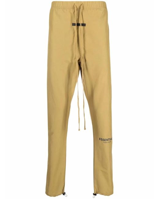 Fear Of God Natural Logo-Print Track Pants