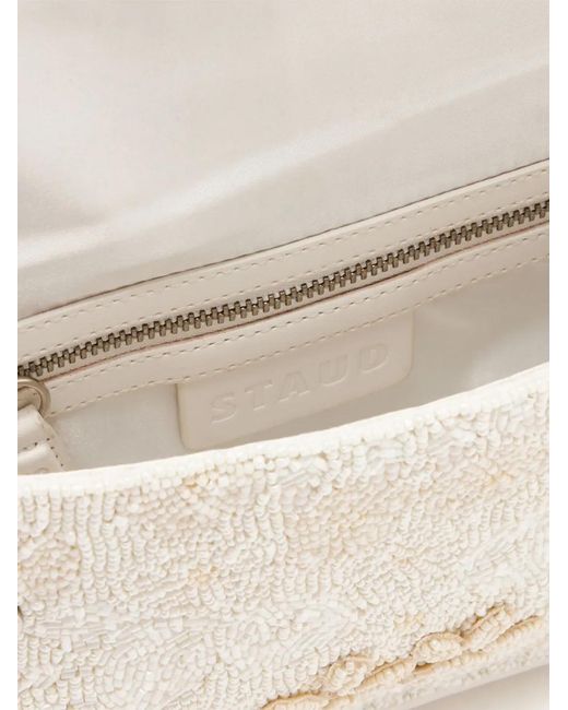 Staud White Tommy Tote Bag