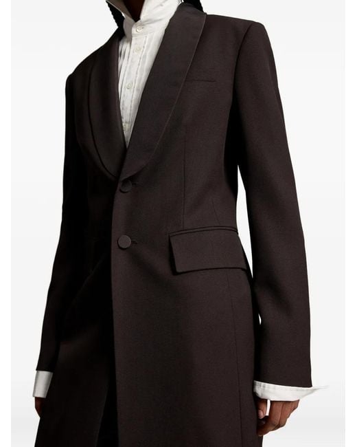 Polo Ralph Lauren Black Single-Breasted Coat