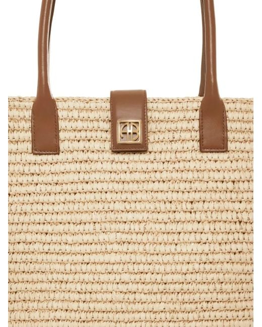 Anine Bing Natural Lou Shopper