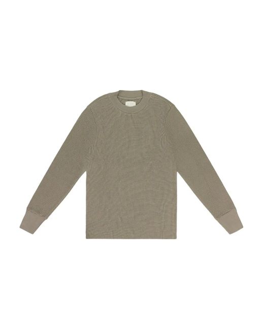 Camiseta de manga larga Aimé Leon Dore de hombre de color Natural