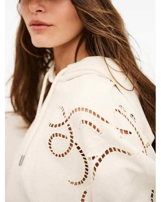 Ba&sh White Beni Hoodie
