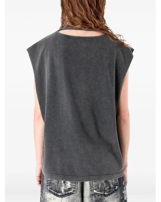 CAMPERLAB Gray Sleeveless Tank-Top