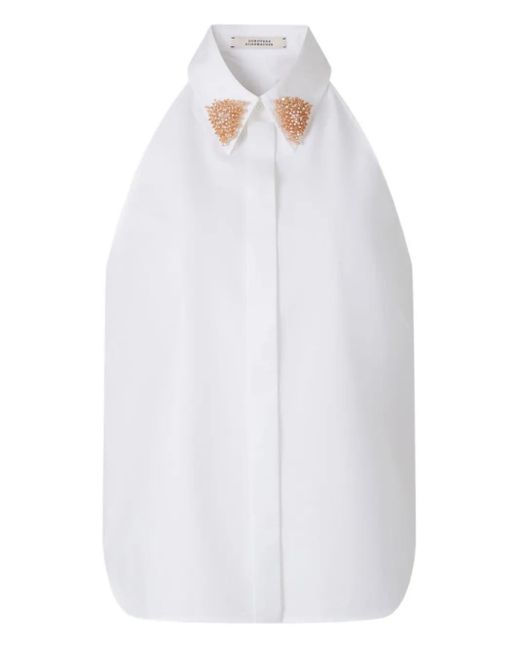 Blusa Con Decorazione di Dorothee Schumacher in White