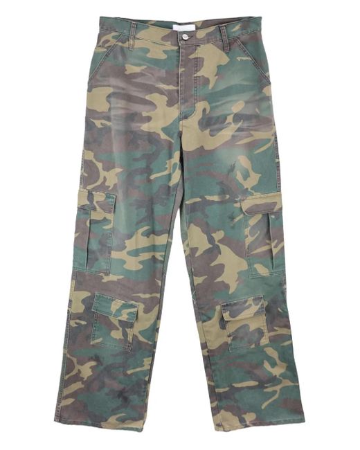 ALEXANDER DIGENOVA Blue Type 2 Camouflage Cargo Pants for men