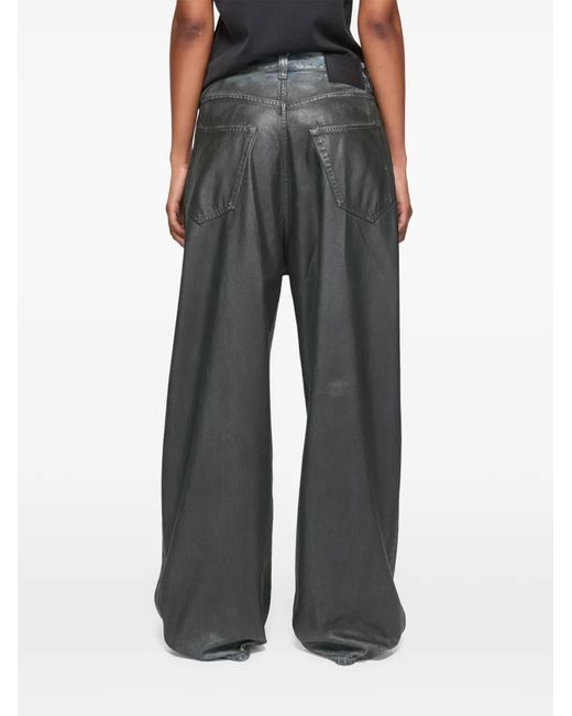 Acne Gray Loose Fit Jeans for men