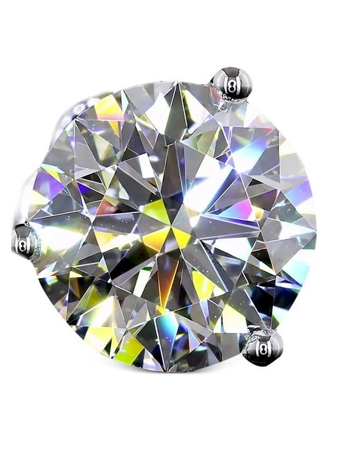 Jewels Aficionado White 14K Diamond Stud Earrings